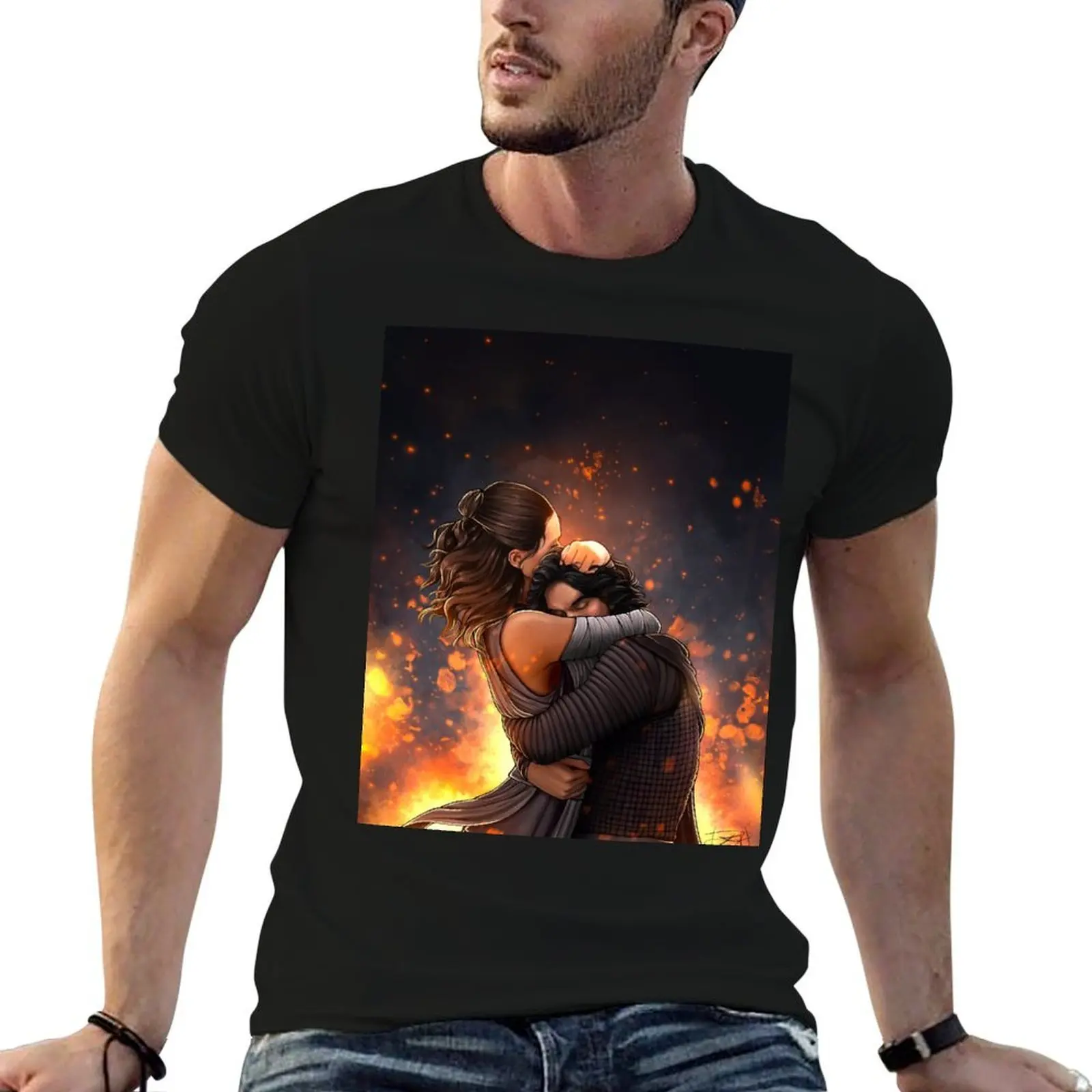 

Reylo - Fire (New Version) T-Shirt t shirt for man t shirts for man pack cotton T-Shirt