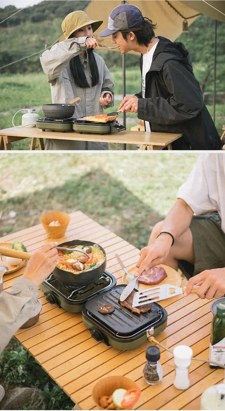 Naturehike Gasherd Für Ausflüge Ultraleicht Camp Tragbare Camping Picknick BBQ Kochgeschirr Camping Liefert Camping Zubehör Outdoor – Detail 10
