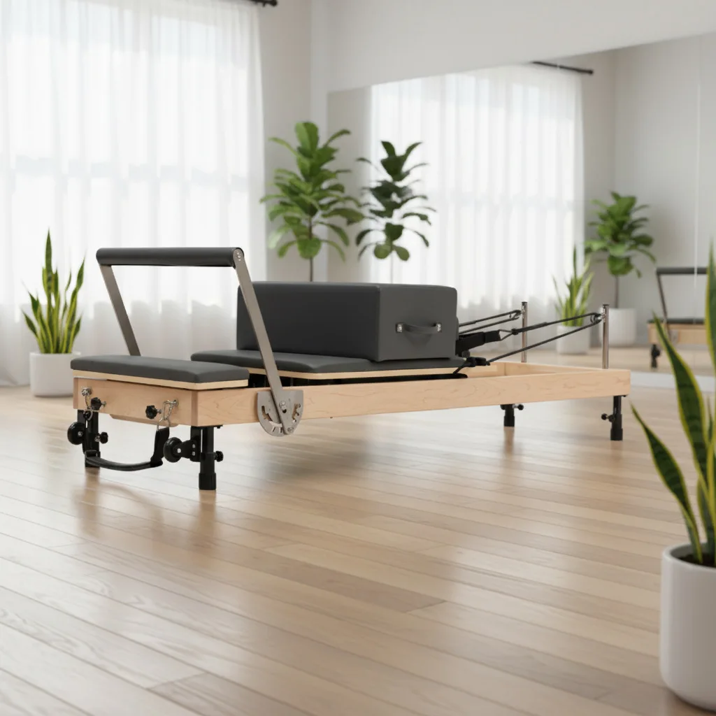 Core Bed Maple Pilates Adjustable Leg Height Yoga Studio Home