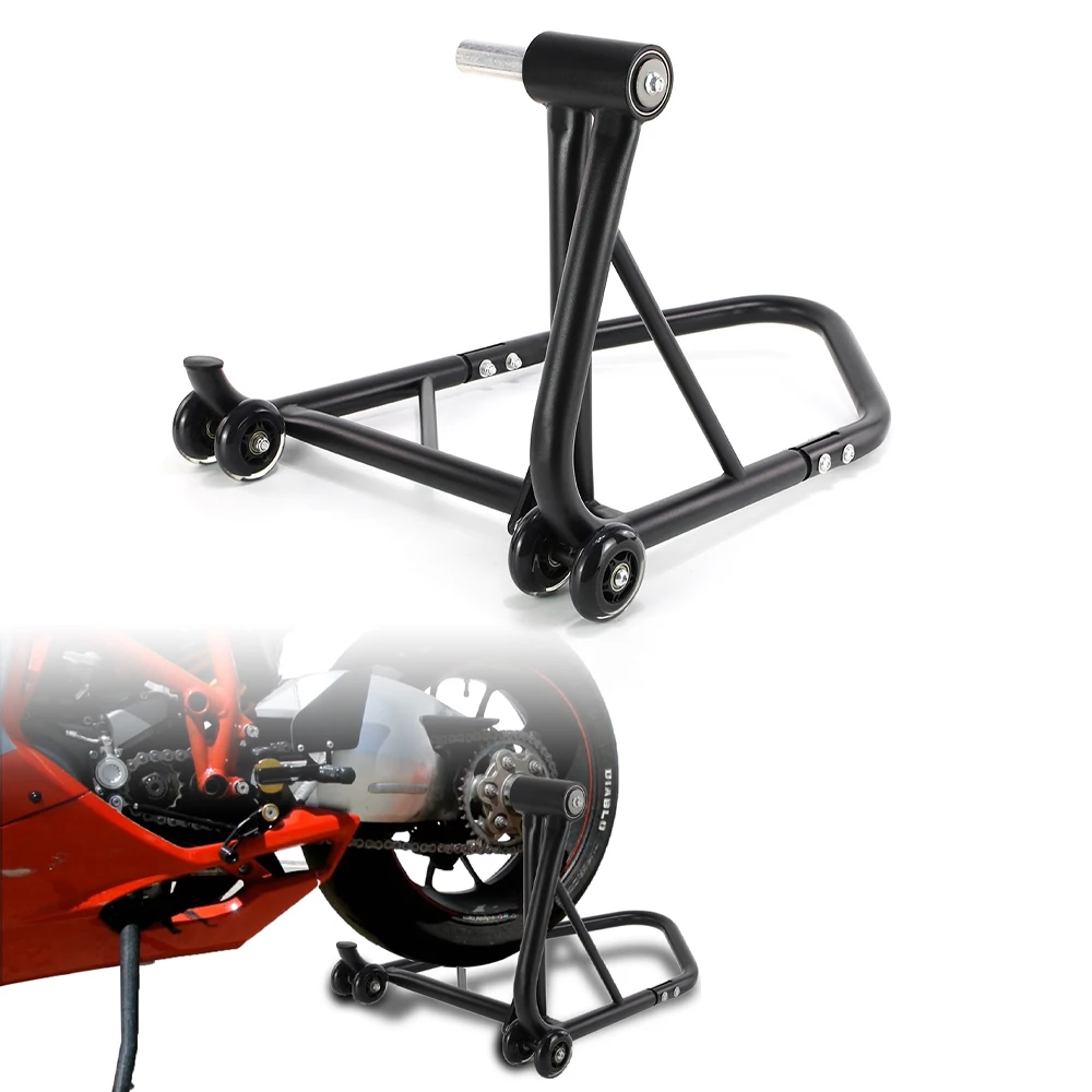 For MV Agusta F4 RR 1000 F3 675 Brutale Dragster Rivale Stradale 800 Motorcycle Single-Sided Swingarm Lift Stand with 42.4mm pin
