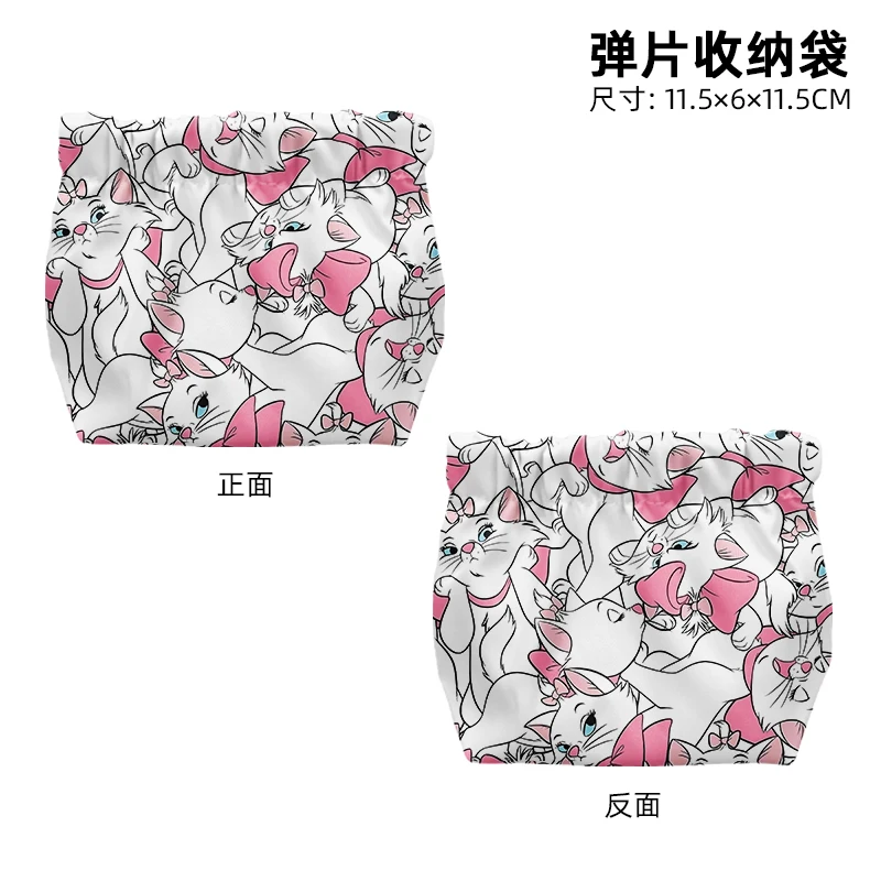 Teczki Anime Disney Marie Cat T8840 portmonetka kreskówka kosmetyczka casualowe portmonetki pudełko na karty torebka prezent Unisex