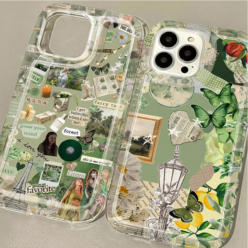 במקרה tpu עבור xiaomi redmi 13 12 pro בתוספת 5 גרם 4g 12 11 11 11s 10 10 9 9s 8 pro 12c 10c ברור איור אמנות הקיץ