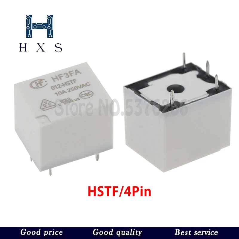 2PCS HF3FA-005 012 024-HST HF3FA-005-ZSTF HF3FA-012-ZSTF  ZST HSTF 4Pin  ZSTF 5Pin HF3FA-T 73 5V12V 24V Relay