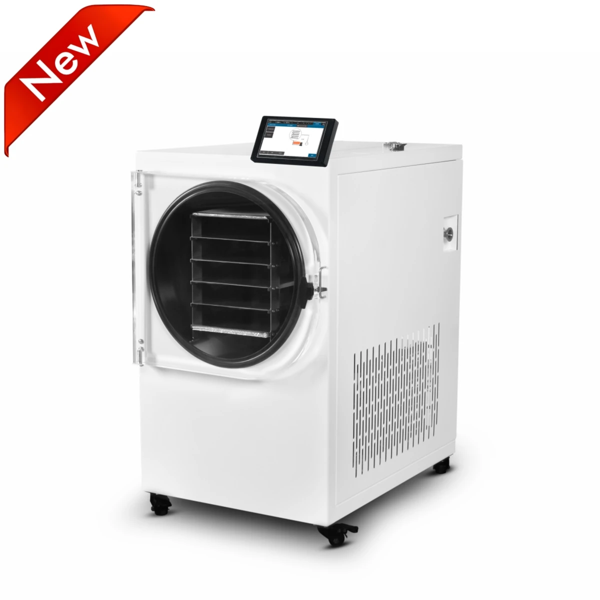 2025 New SJ-08H 8-12kg Small Fruit Vegetables Candy Coffee Tabletop Vacuum Mini Home Use Small Food Freeze Dryer