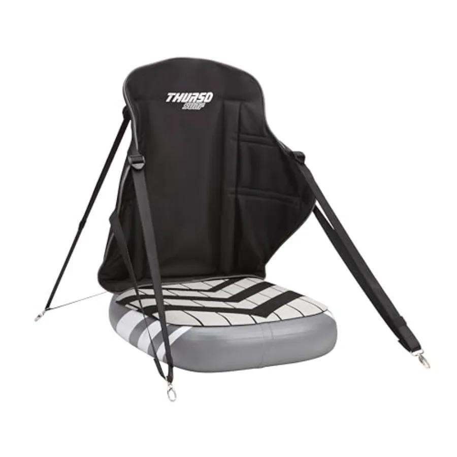 

Универсальное надувное сиденье для каяка с поддержкой спины - регулируемое сиденье для сапборда с спинкой, особо прочное и комфортное