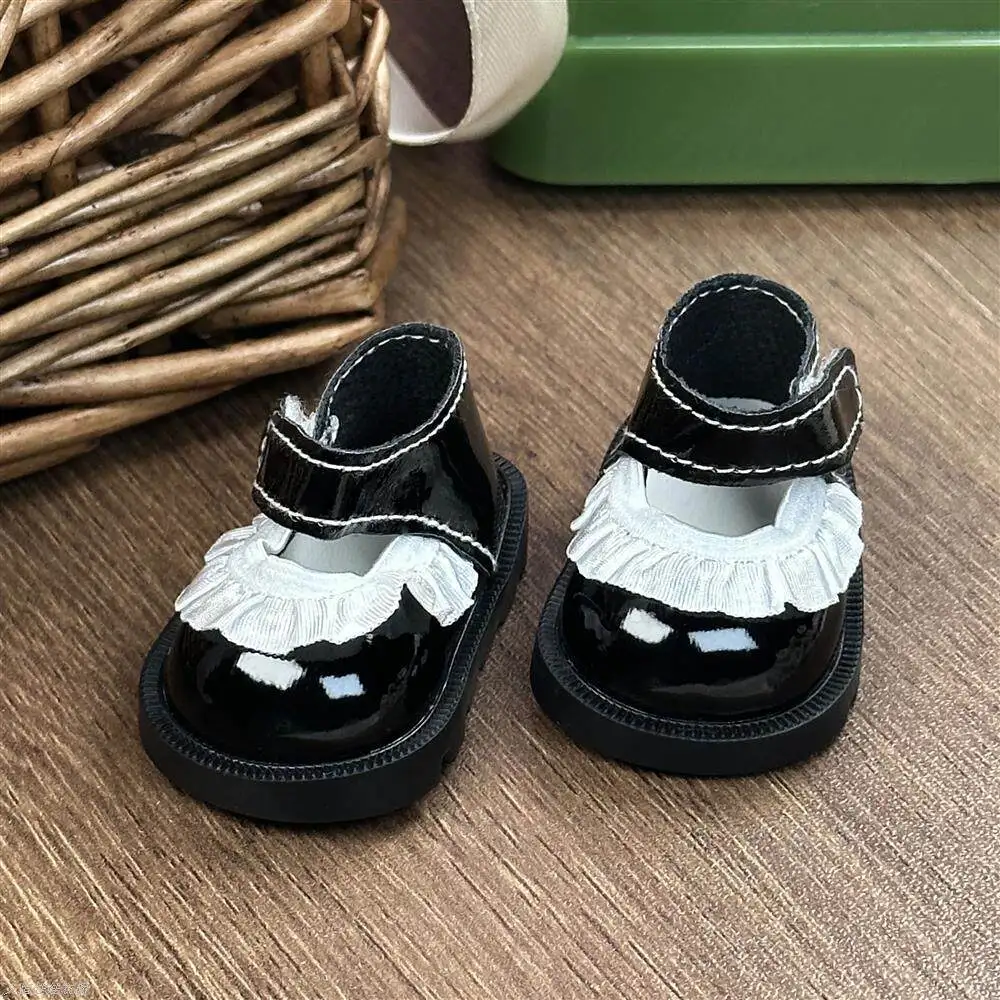 Länge 5,5 cm Puppenkleidung Zubehör 20 cm Baumwollpuppen Lederschuhe für MellChan Spielzeugschuhe Dress Up Kits Weihnachtsfeiertagsgeschenke – Detail 6