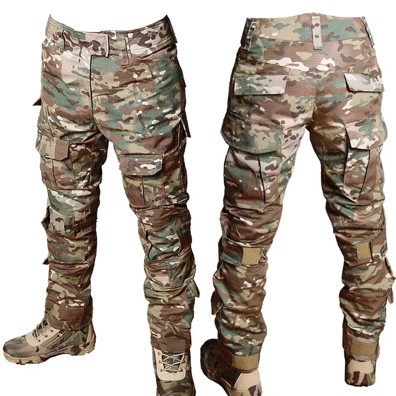MCBK Softair Paintball Abbigliamento da lavoro Uniforme da combattimento Set tattici Allenamento Tute mimetiche Camicie da trekking Pantaloni da caccia cargo da uomo