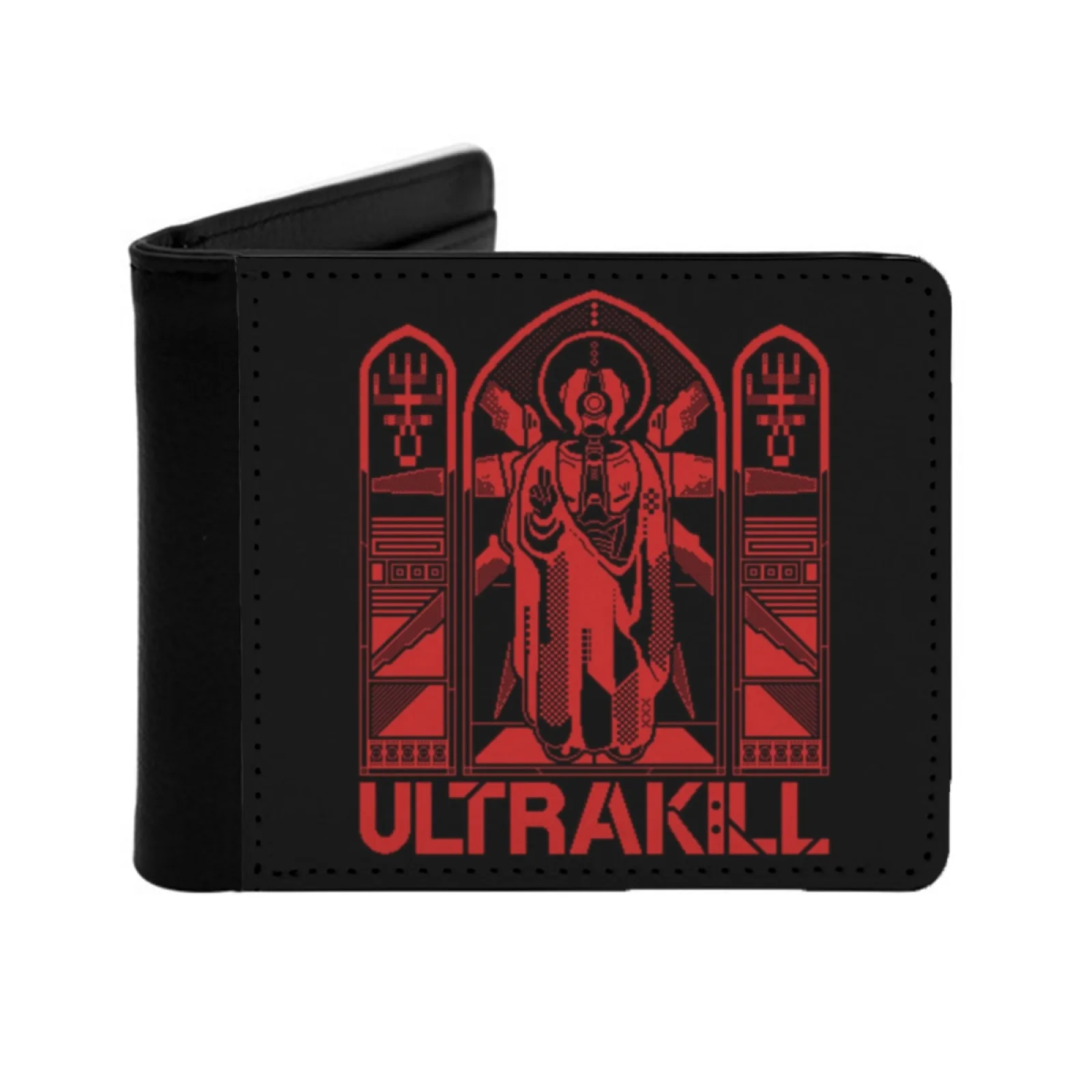 

Ultrakill Personalized Men's Leather Wallet Credit Card Pouch Purse Ultrakill Ultrakill Hampter Ultrakill Gabriel Ultrakill V1