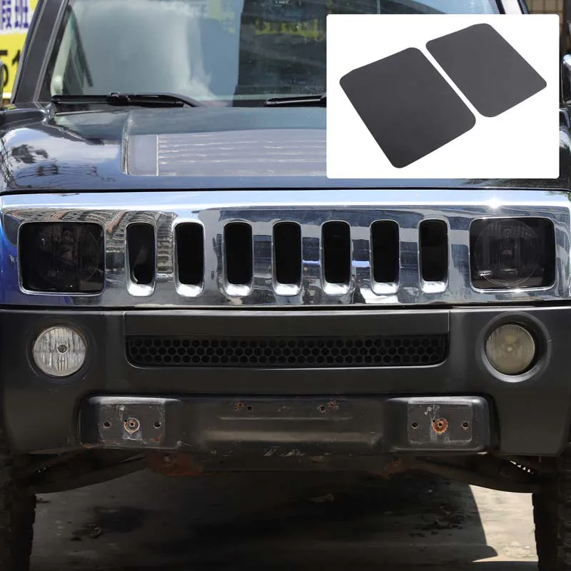 

Для Hummer H3 2005-2009 ПВХ автомобильная передняя и задняя фара, пленка, накладка, наклейка, защитные автоаксессуары