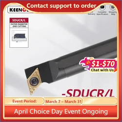 Internal turning tool S08K/S10K/S12M/S14N/S16Q/S20R/S25S- SDUCR/L07/11 Lathe Turning CNC Cutting Tool Cutter Bar