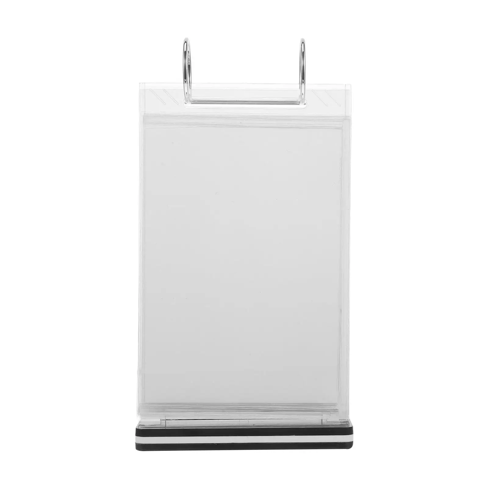 2Pcs Menu Card Holders Flip Stands Desktop Display Sign Poster Document Table Top Advertising Letter Board Menu Tablet