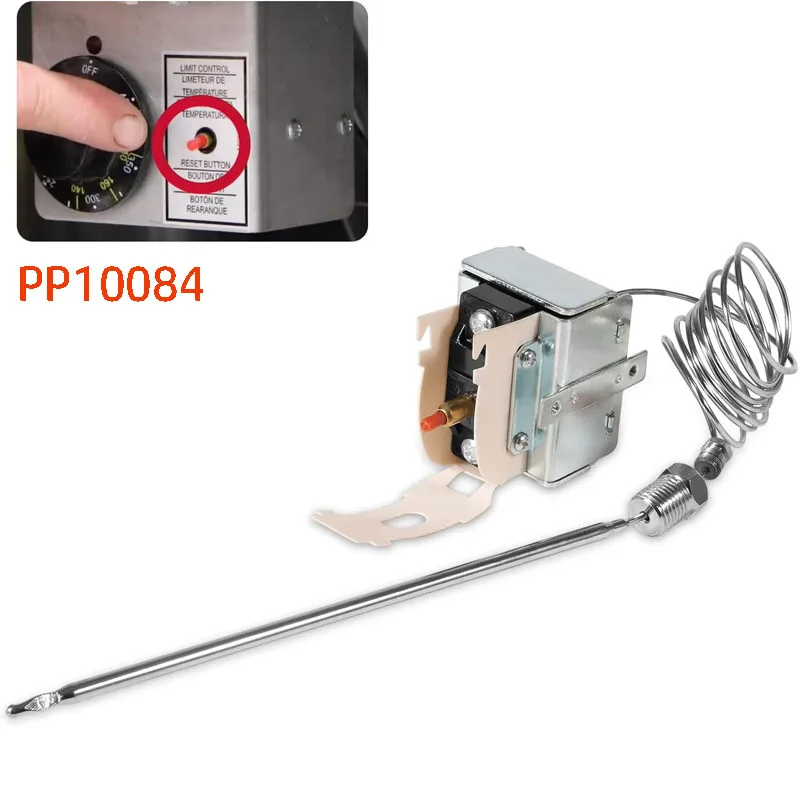 PP10084 High Limit Switch for Pitco Frying Equipment, Use for for Electric Or Gas Fryers,LCH Hi-Limit 450 °F Fixed