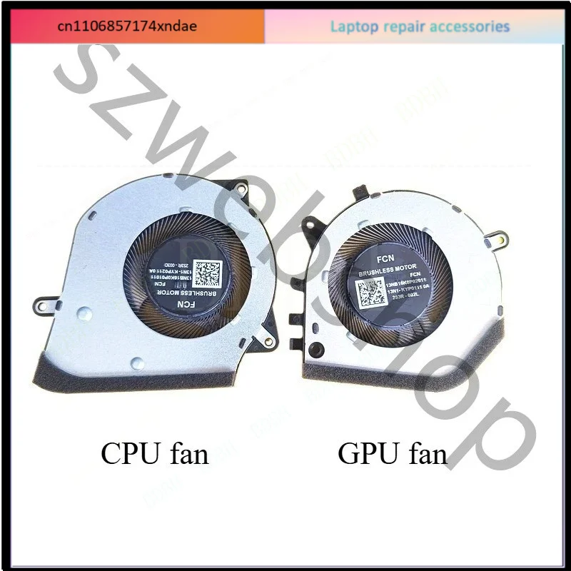 Ventilateur de refroidissement CPU GPU pour ASUS VivoBook Pro16 2025 Gaming V16 V3607V VJ VU