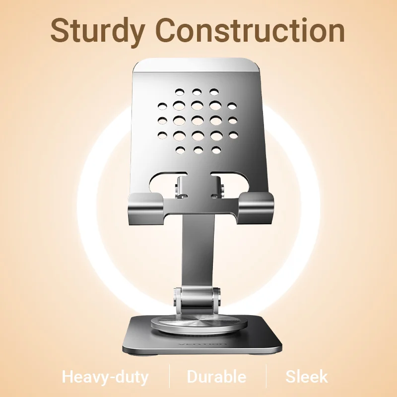 Vention حامل الهاتف حامل سبيكة قذيفة حامل الهاتف الخليوي اللوحي حامل دعم الهاتف المحمول آيفون 15 14 Xiaomi سامسونج هواوي