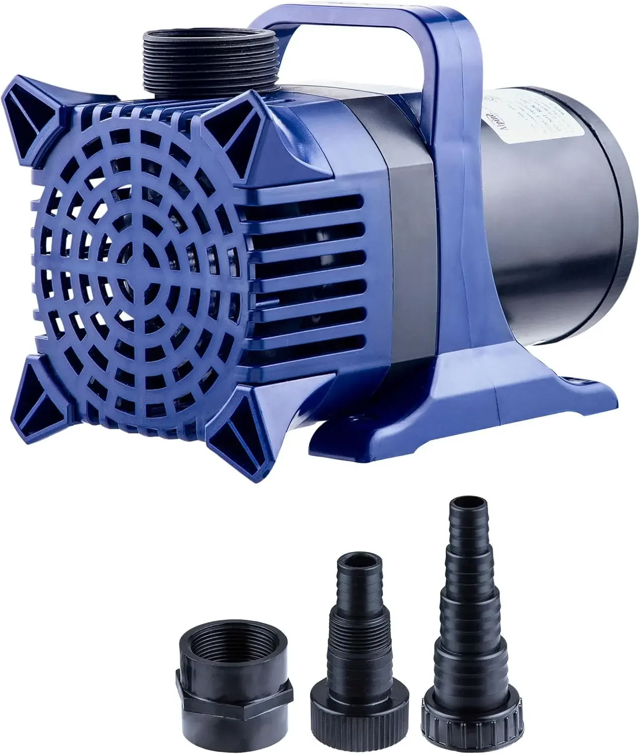 5200 GPH Submersible Water Pump with 33 FT Cord and Adapters for Ponds, Fountains, Waterfalls, and Water Circulation