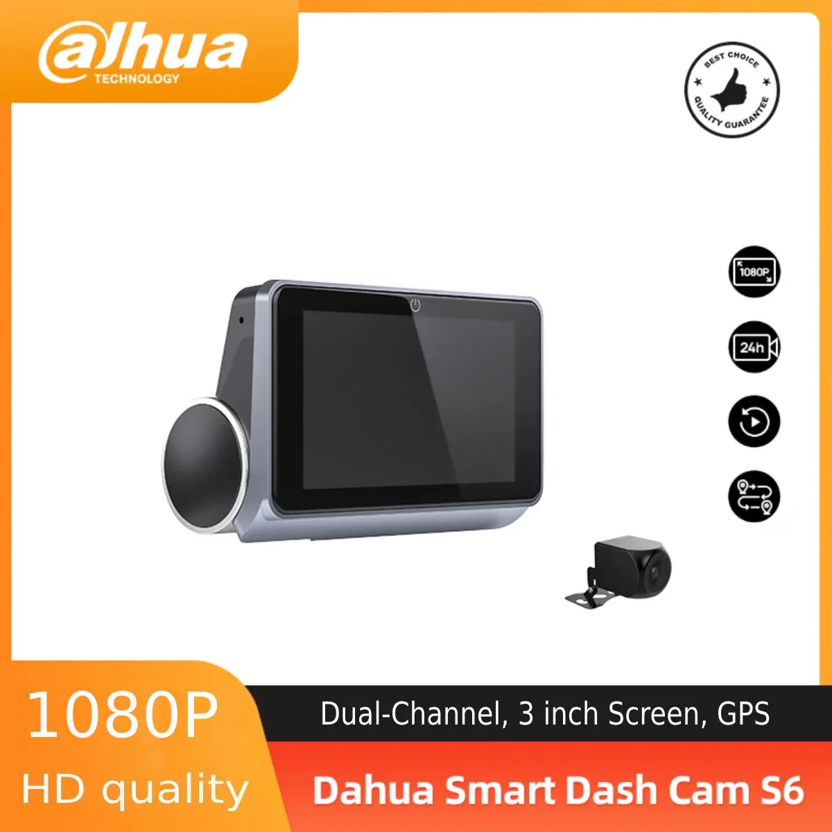 Dahua S6 Dash Cam 1… - image