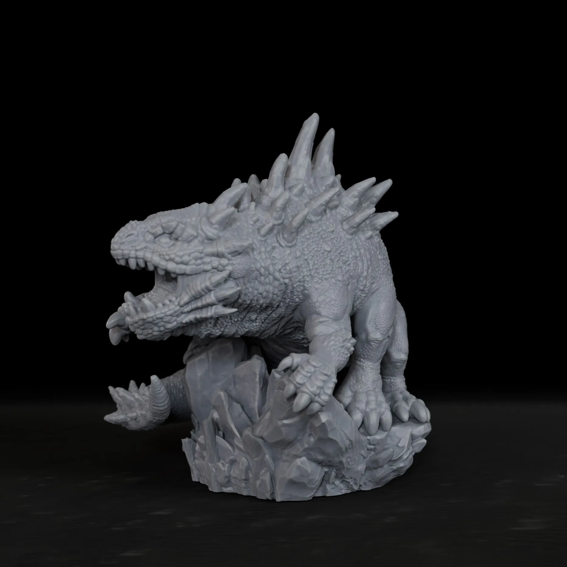 Fantasy Basilisk Minis - RPG Tabletop Characters & NPC, Halloween & Xmas Gift for Friends, Board Game Accessory view 5