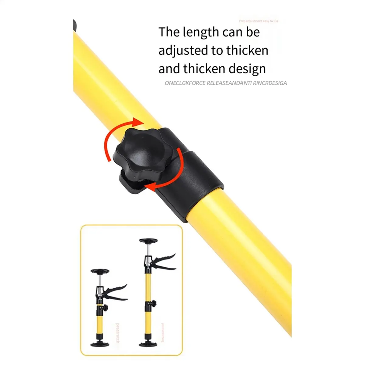 RANA Wall Cabinet Installation and Support Tool. Freely Adjust the Height Without Stuck. Multi-Angle Support.