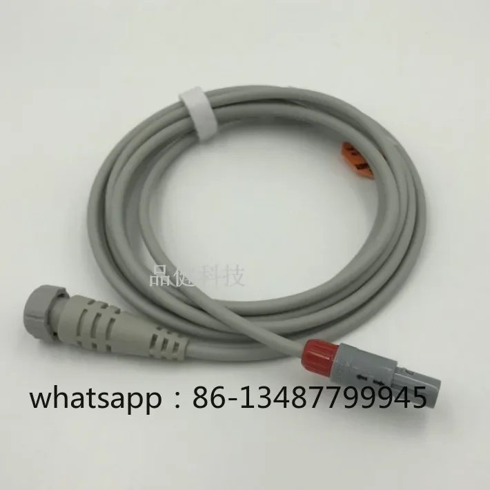 

Invasive blood pressure cable, pressure sensor cable IBP adapter cable
