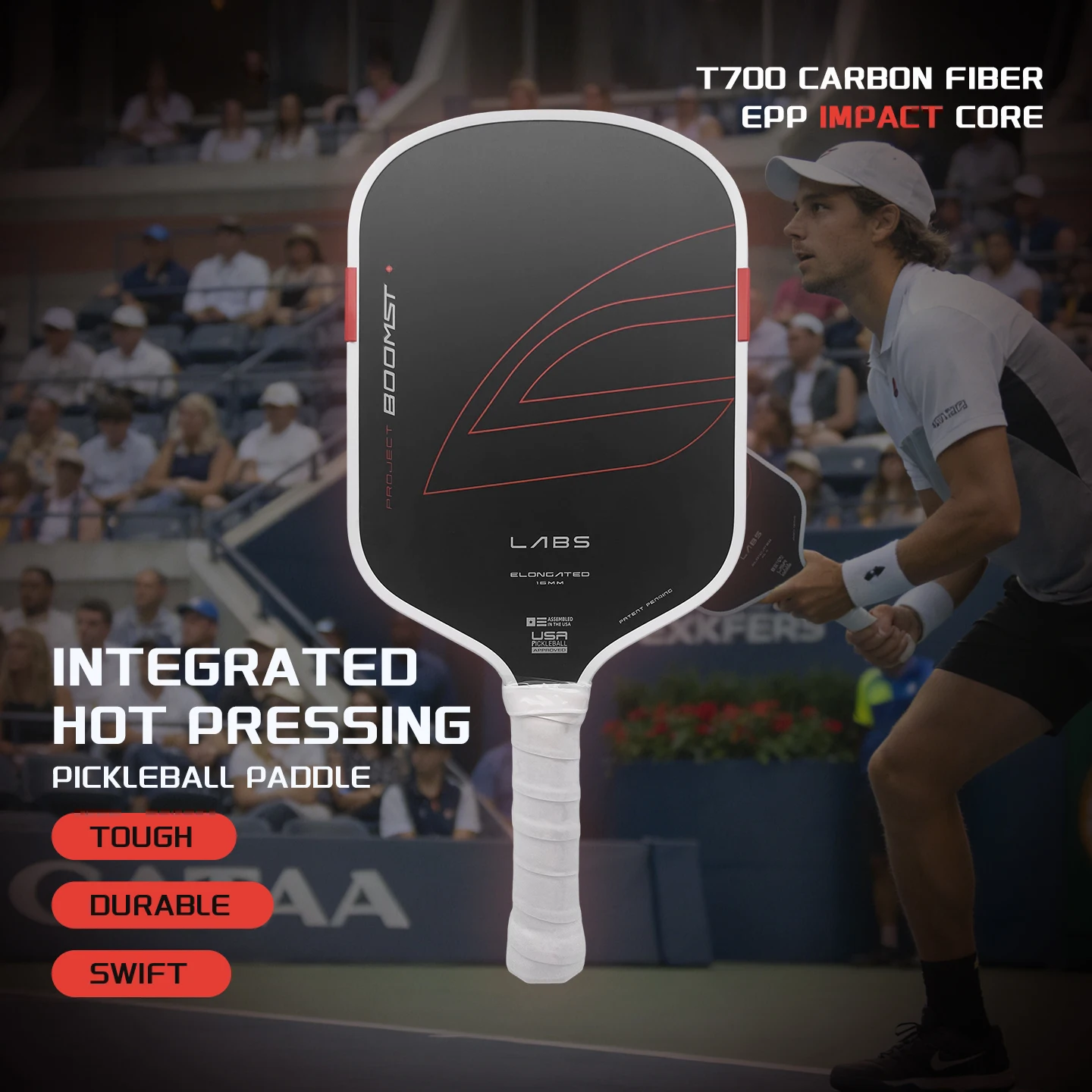 

GEN5 T700 Carbon Fiber Pickleball Paddle 16mm EPP+EVA Foam Padel Racket Professional Custom LOGO Ultra Durable Selkirk Boomstick