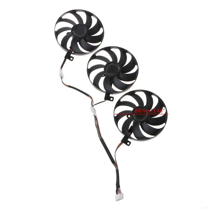 E1PF T129215SU 7pin VGA VENTO CAMPOLA GRAFICA RAFFREDAZIONE PER ROG STRIX 2080 2080Ti