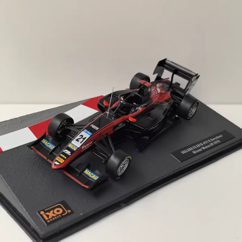 IXO 1/43 Scale DALLARA F3 2019 #21 Alloy Simulation Car Model Static Collection Decorated Holiday Gifts Toys Souvenir Gift