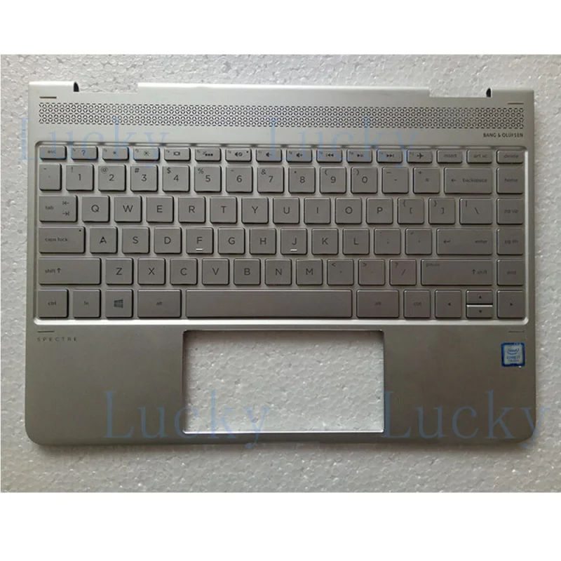 f   FOR HP Ghost Spectre x360 13-w021TU 13-AC TPN-Q178 Laptop Keyboard with PalmRest