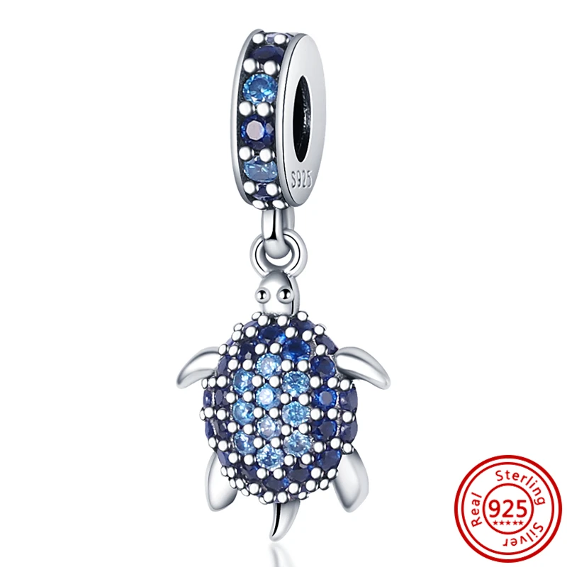 2026 Heißer Verkauf Charms Perle 925 Sterling Silber Blauer Schmetterling Leuchtender Glühwürmchen-Anhänger Passend für Armreif Armband Halskette DIY Schmuck – Detail 7