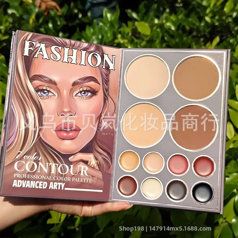 لوحة ظلال العيون كتاب لامع ماتي بريق الحرباء ضغط أصباغ المهنية المرحلة ماكياج تأثيري عدة 48 اللون