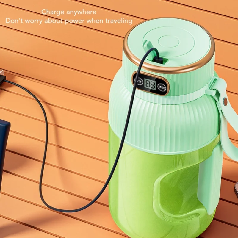 Portable Juicer Electric Blender Food Processor 150W Multifunctional Travel Blender For Gym Home Office Sports Outdoor