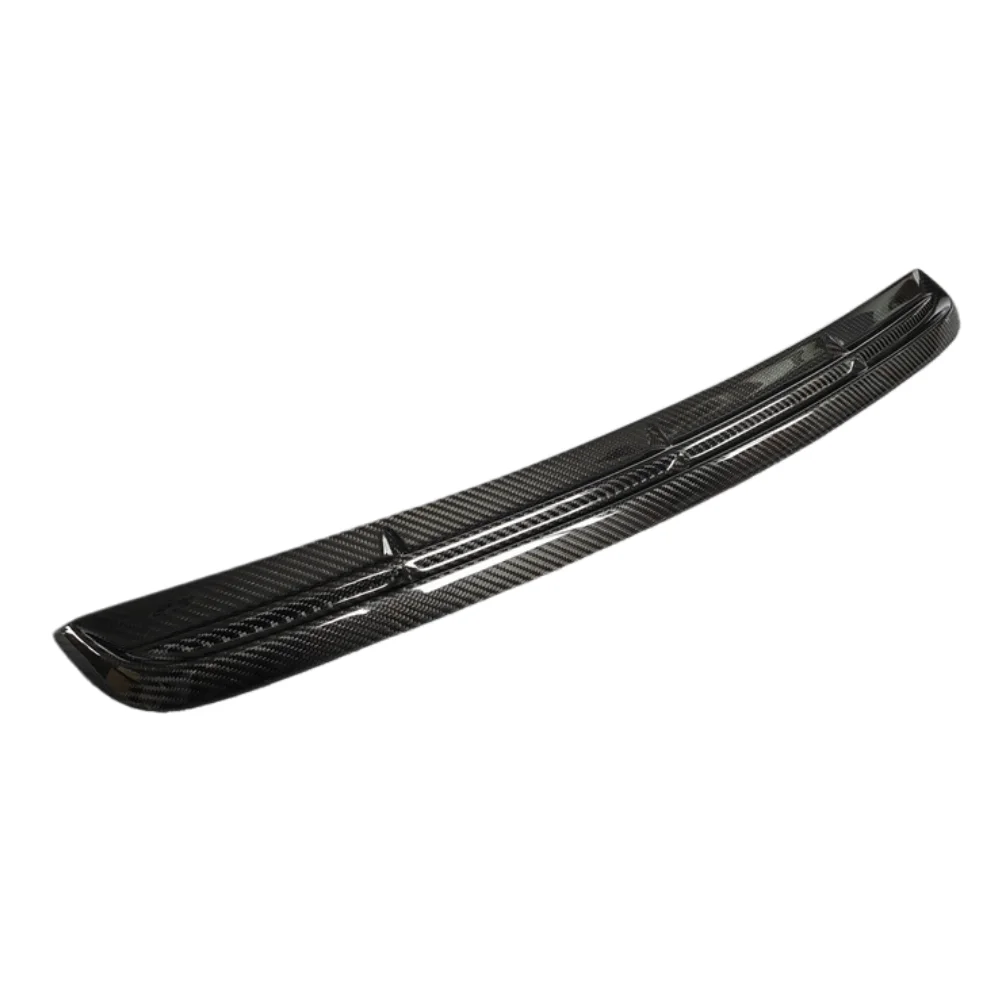 For Porsche Taycan Upgrade M-style Carbon Fiber Front Bumper Decorative Strip Body Kit Customized Car Kit Car Supplies Car Tools