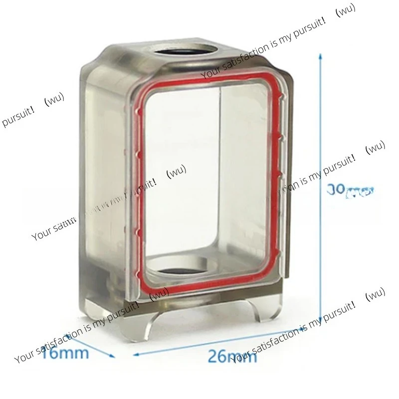 Classic Acrylic PRC boro tank for BB Billet Box AIO Box Mod view 3