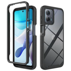 For Moto G 5G 2023 Case Shockproof Clear Case TPU Bumper Rugged Cover For Motorola Moto G Power 2023 Protective Case