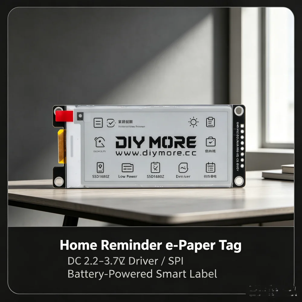 Dc 2.2–3.7v 2.9inch E-ink Display Oled Screen 128*296 Resolution 1.54inch 152*152 Spi Communication Interface Ssd1680z Chip