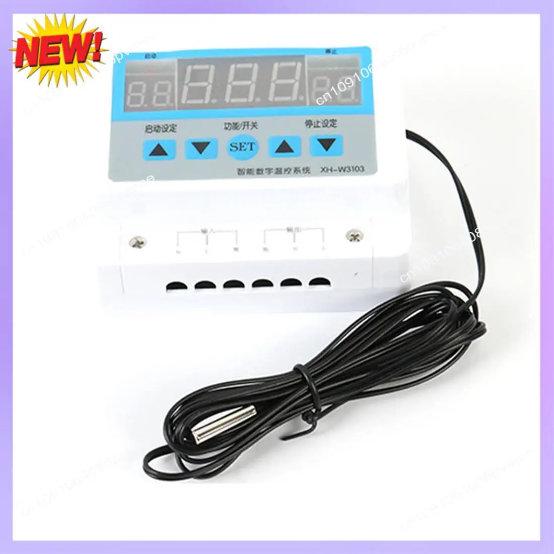 T24C XH-W3103 Max 5000W Digital Thermostat 30A Temperature Controller Switch For Home Industry Appliance