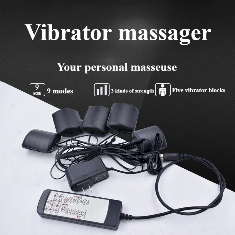 DIY Electric Toys Vibration Motor Set Multi-Part Massage Sofa Accessories Electric Lumbar Pillow Multiple Modes