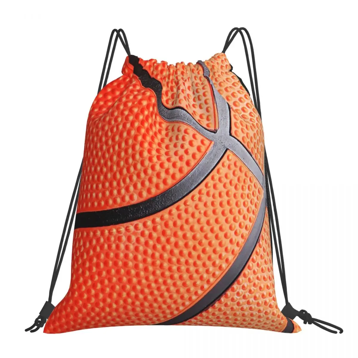 Basketball Backpacks Casual Portable Drawstring Bags Drawstring Bundle Pocket Sports Bag Book Bags For Man Woman School