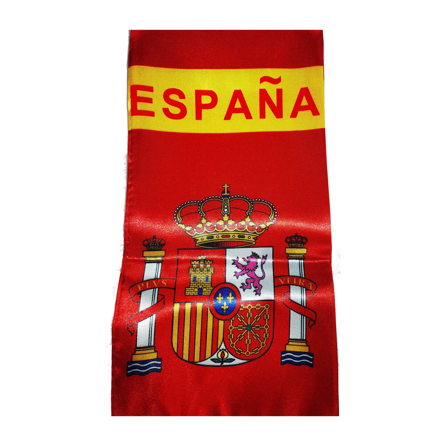 15x150cm Double Side Printing Satin Football Soccer Fans Spain Scarf flags banner