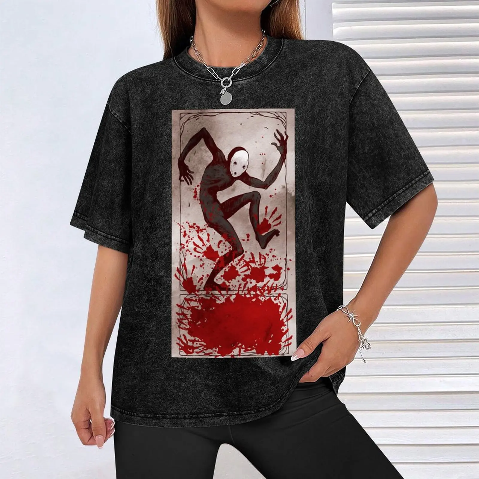 Pathologic - Tragedian poster T-Shirt plus size clothes blue archive anime clothes vintage t shirt men