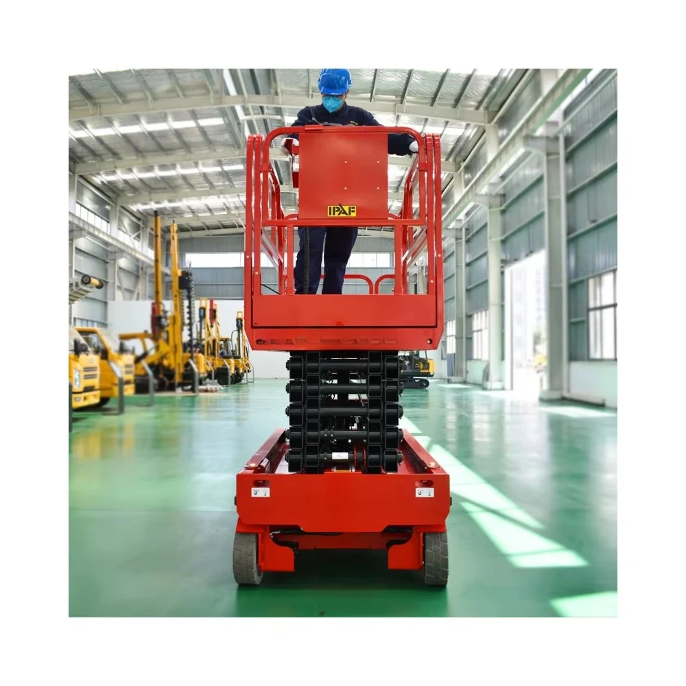 Smart System Simple Operation Self-Moving Electric Lift Elevators for Aerial Work