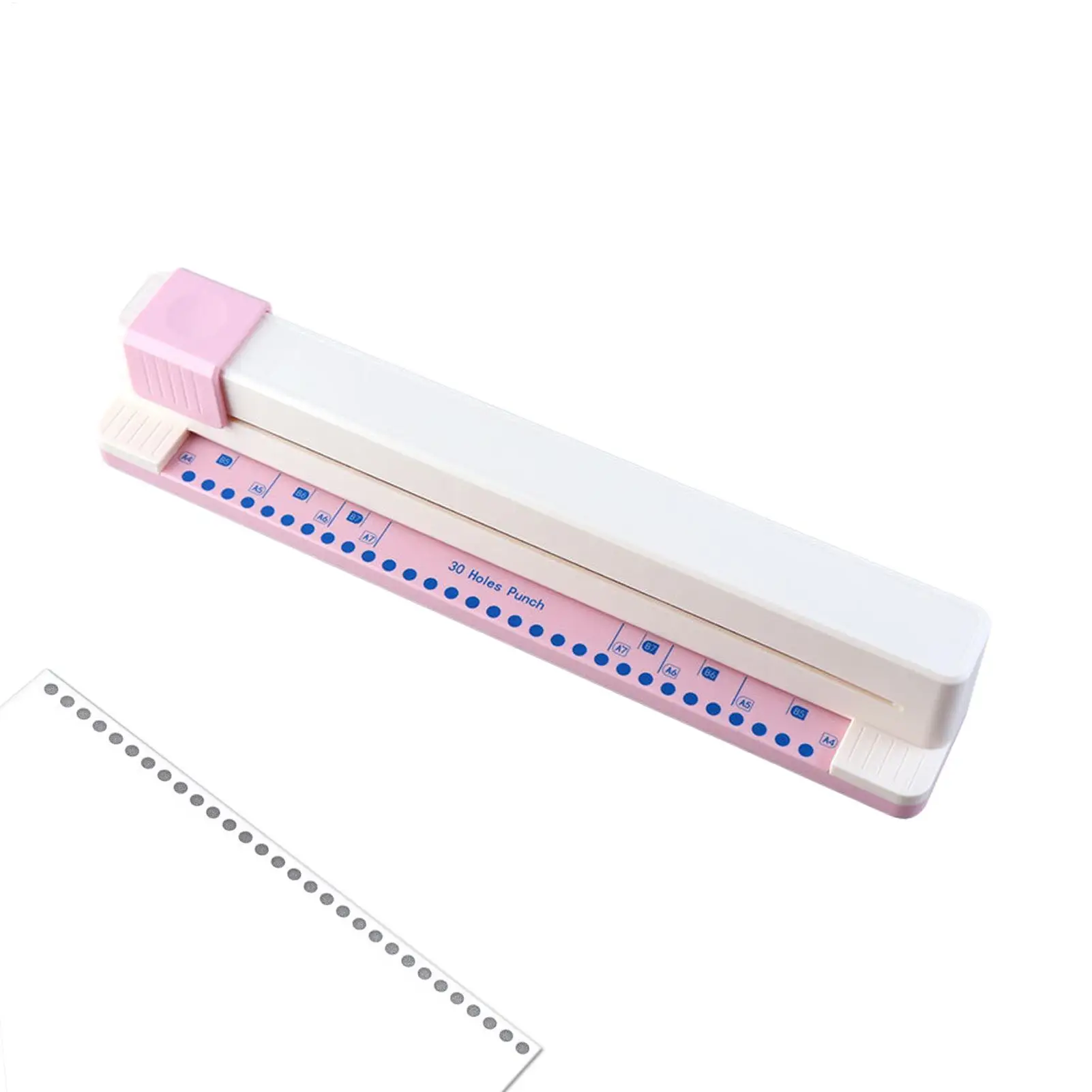 30-hole-puncher-5-sheet-capacity-portable-adjustable-tool-hand-push-paper-punch-machine-for-a4-b5-a5-b6-a6-b-7-a7-paper