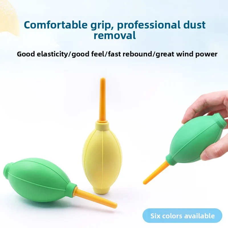 5pcs Camera Air Blower Soft Tip Strong Air Blower Clear Blaster Pump Dust Cleaner Lens Filters Sensor Screen