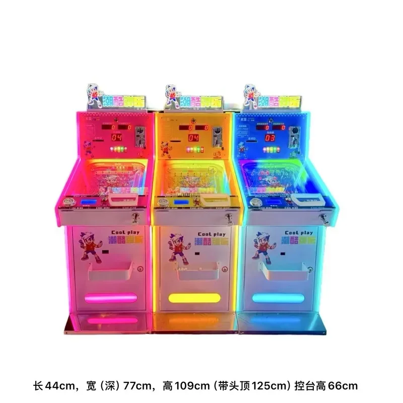 Factory direct commercial coin-operated pinball machine, indoor playground cool game equipment