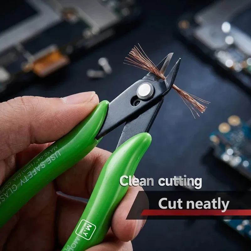 YCS M.Y Carbon Steel Pliers Professional Ultra Sharp Cutting Diagonal Pliers Wire Cutting Pliers for Mobile Phone Repair Tools