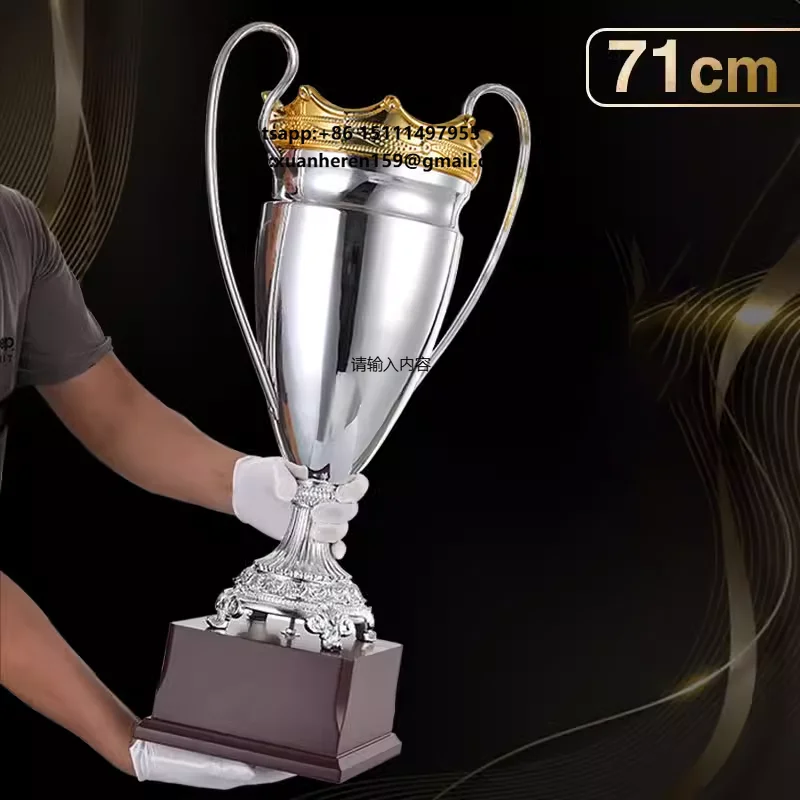 High Quality Custom Metal Award Trophy for Football Match Premium Quality Trophies Medals & Plaques