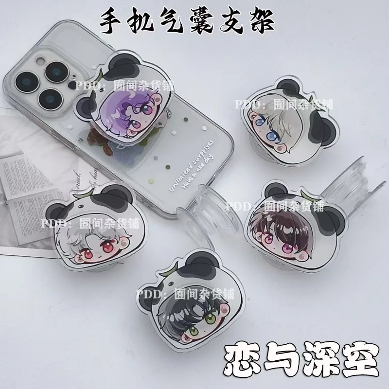 Supporto pieghevole per telefono Love and Deepspace per telefono cellulare Supporto per smartphone Supporto per cellulare Zayne Rafayel Ralayo Sylus Caleb