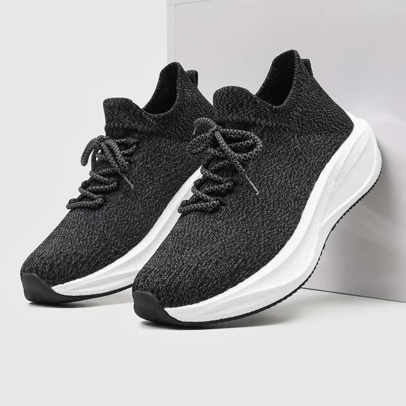 Unisex Casual Sock Shoes Gym Trainer Women Shoes High Elasticity Mesh Jogging Shoe Comfortable Cushioning Sneakers Mens Outdoor