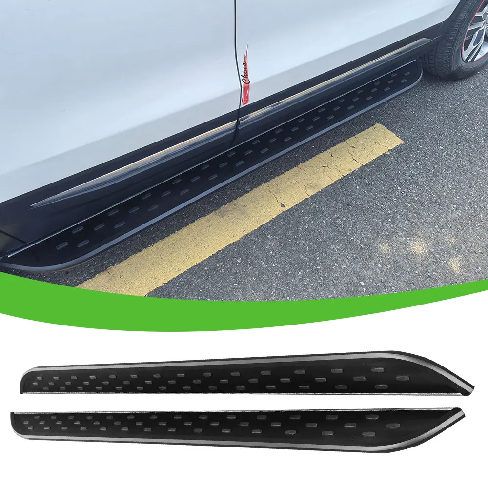 

2 pcs Fixed Running Board Side Step Nerf Bar for Chery Jaecoo J7 2023-2025（with brackets)