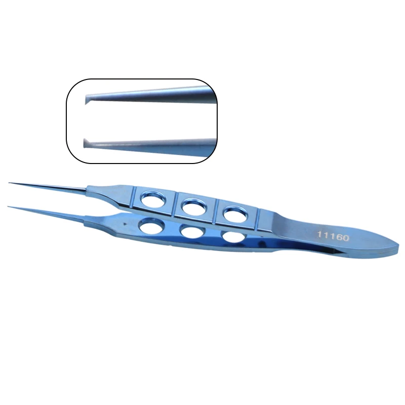 Ophthalmic Surgical Instruments Micro Forceps Surgical Scissors Medical Ophthalmic Tweezers