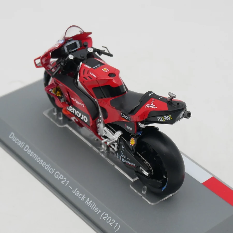 1:18 Scale Diecast Alloy Moto GP 2021 Duca Ti Desmosedici GP21 Motorcycle Toys Cars Model Classics Adult Souvenir Static Display